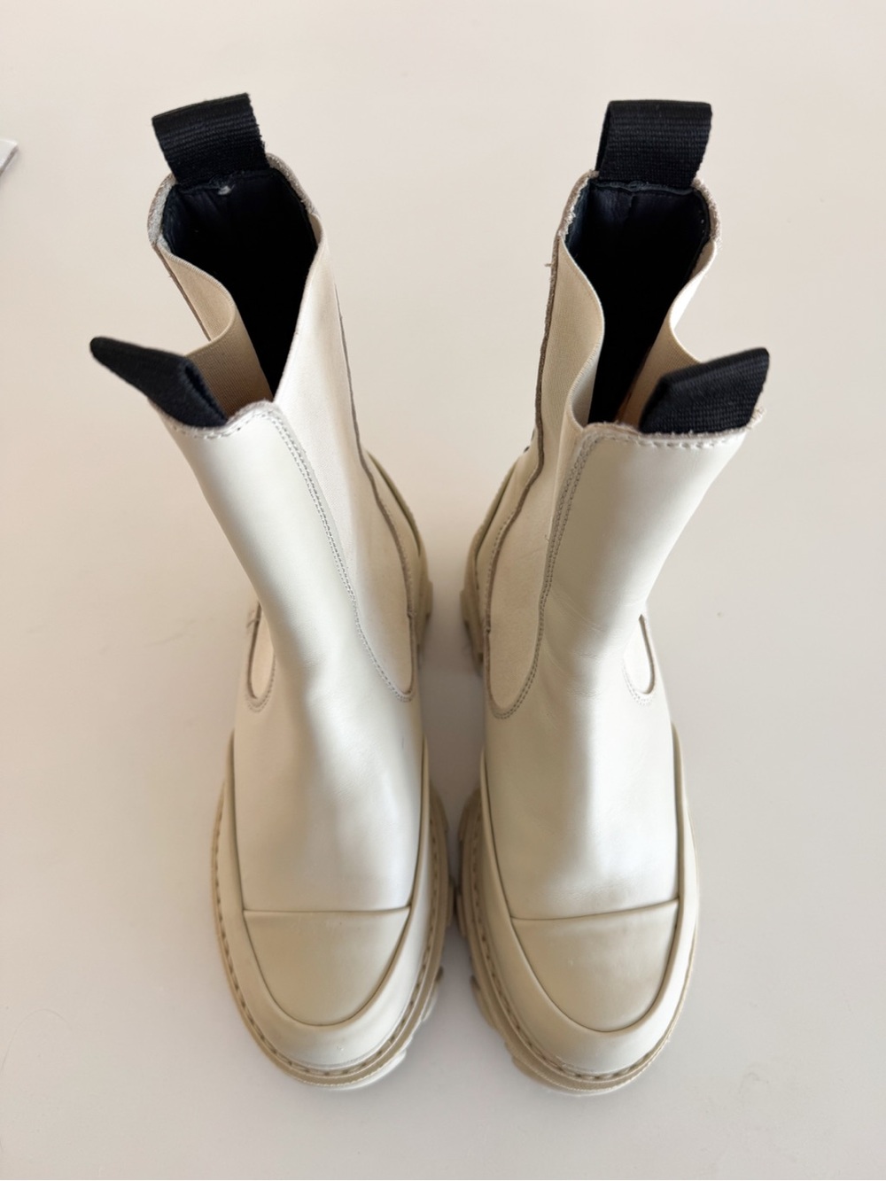 Ganni oyster ankle boots sz 7